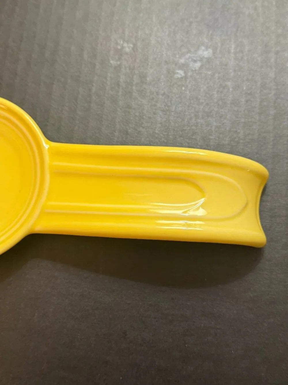 Fiesta Fiestaware Sunflower Yellow Spoon Rest 8 1/8